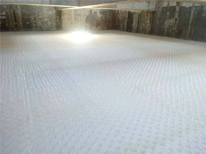 江西都昌蔡岭镇斜管填料安装工程竣工